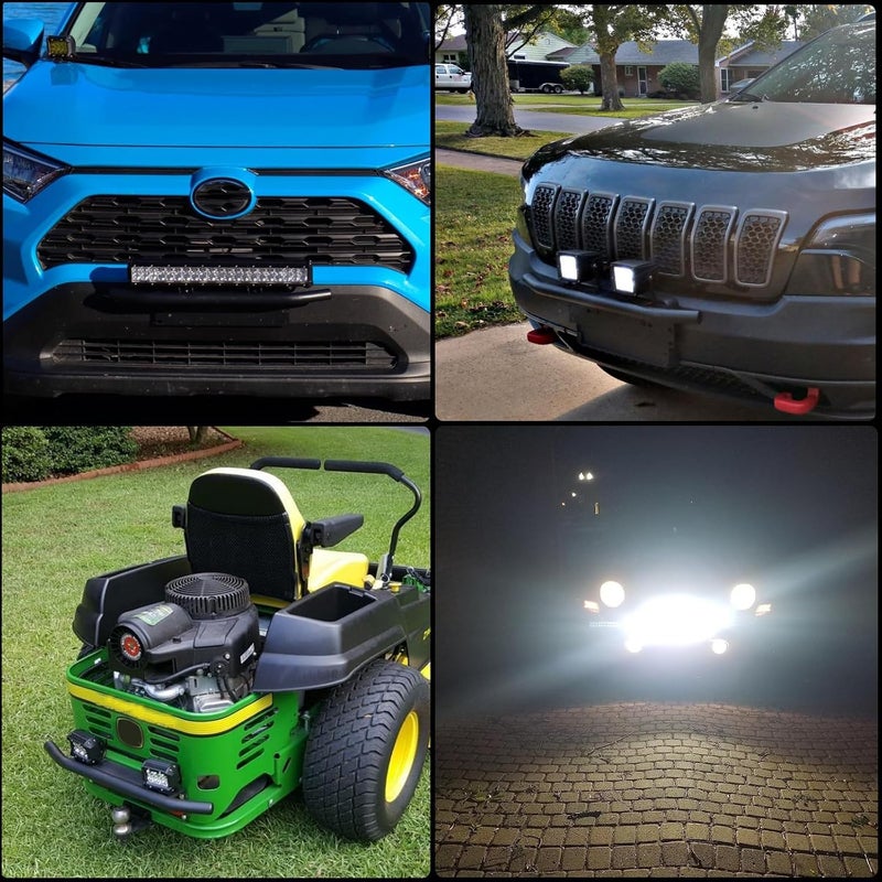 Jtron Car Universal Front Bumper License Plate Frame Mount Bracket Holder License Plate Bumper Frame for Off Road Jeep LED Work Light Bar Mounting Bracket with Front Bull Bar (Black) - Image 2